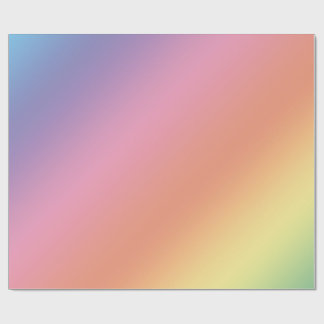 Papel de Regalo Arcoíris Pastel