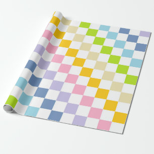 Papel De Regalo Arcoiris pastel bajo control