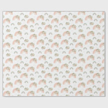 Arcoiris rosa floral