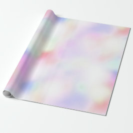 Papel De Regalo Arcoiris rosa morado unicornio