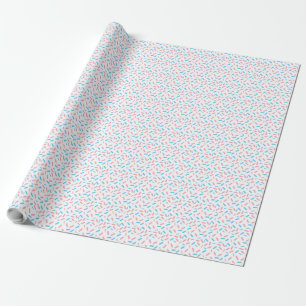 Papel De Regalo Arcoiris roza bandera del orgullo transgénero