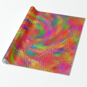 Papel De Regalo Arcoiris tejido