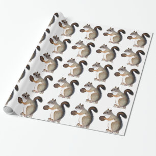 Papel De Regalo Ardilla