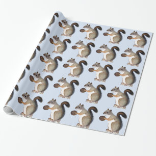 Papel De Regalo Ardilla