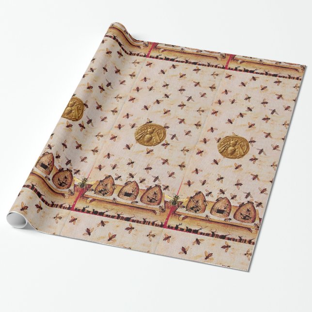 PAPEL DE REGALO ARENA DE AZULEJOS, ALIMENTACIÓN DE AZOTES (Desenrollado)