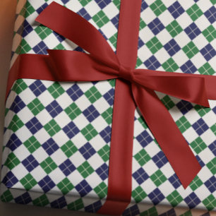 Papel De Regalo Argyle Elegante