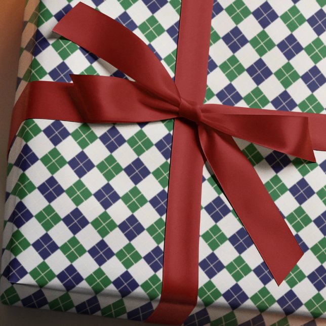 Papel De Regalo Argyle Elegante (Subido por el creador)