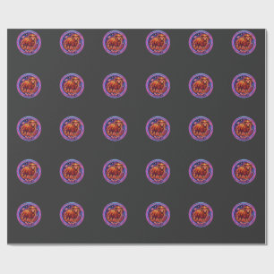 Papel De Regalo Aries Zodiac Cordero Fuego 2027