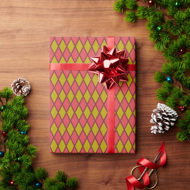 Papel De Regalo Arlequín Geo GBFOB (Regalo de vacaciones)