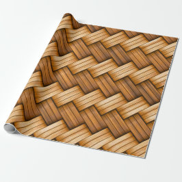 Papel De Regalo Armadura de cesta de mimbre de la diversión
