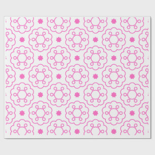 Papel De Regalo "Armonía de Pétalos" Patrón Floral Elegante de Pap