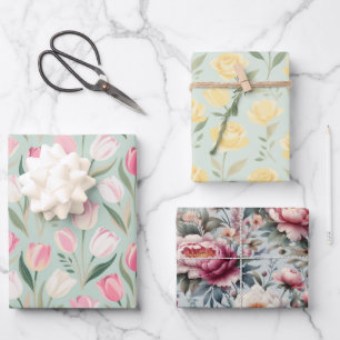 Papel de Regalo Armonía Floral