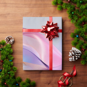 Papel De Regalo Armonía Fluida en Movimiento
