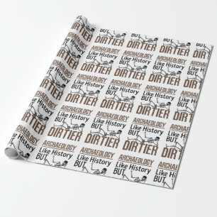Papel De Regalo Arqueología como historia pero más sucia