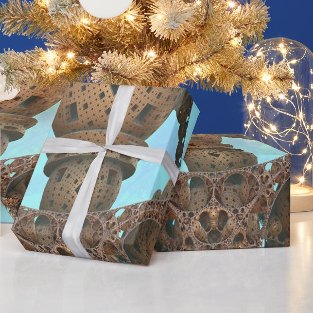 Papel De Regalo Arquitectura abstracta (Vacaciones)