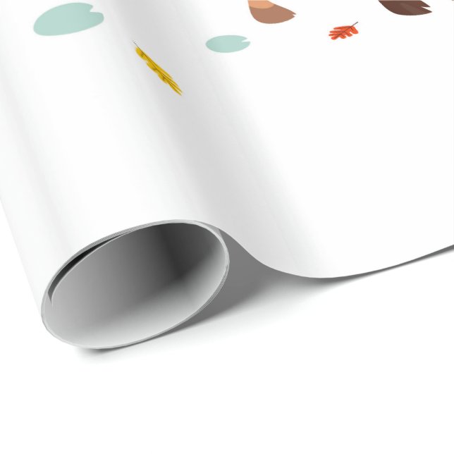 Papel De Regalo Arrendatarios perezosos (Esquina del rollo)