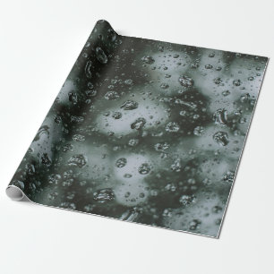 Papel De Regalo Arroyo de agua en el vidrio