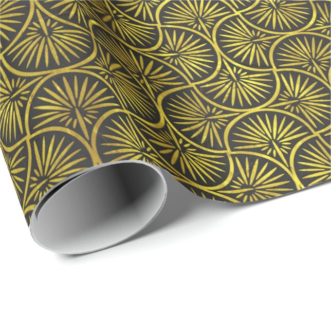 Papel De Regalo Art Decó 2 (Esquina del rollo)