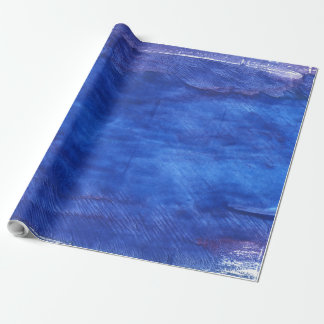 Papel De Regalo Arte azul saturado