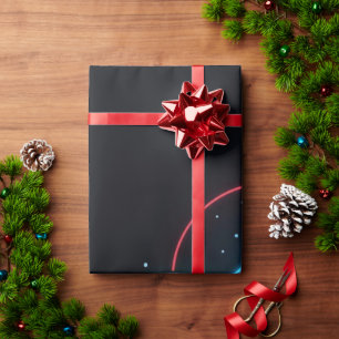 Papel De Regalo Arte callejero de invierno con neón