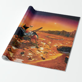 Papel De Regalo Arte conceptual del artista del Mars Polar Lander 