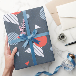 Papel De Regalo Arte de Boda de Artesano Estacional Alegre y Color