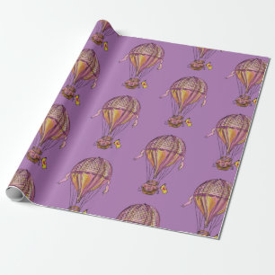 Papel De Regalo Arte de globos de aire caliente