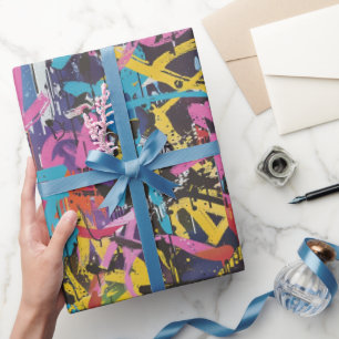 Papel De Regalo Arte de Grafiti