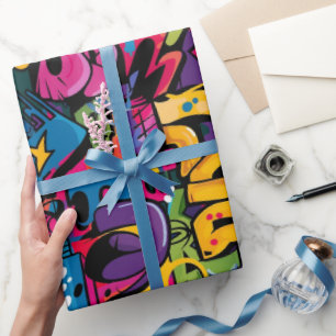 Papel De Regalo Arte de grafiti