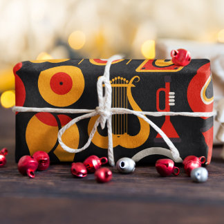 Papel De Regalo Arte de instrumentos musicales