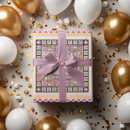 Papel De Regalo Arte de la frontera étnica