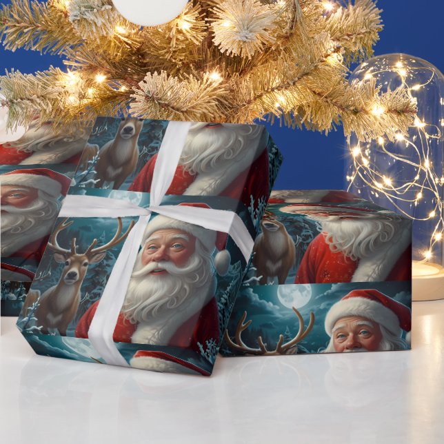 Papel De Regalo Arte de Navidades de Snowman caprichoso (Vacaciones)