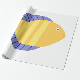 Papel De Regalo arte de pintar peces