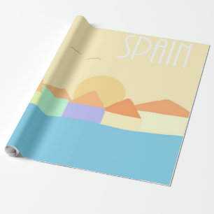 Papel De Regalo arte de pintura de paisajes de españa