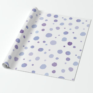 Papel De Regalo Arte de puntos con pinceladas orgánicas y adorable