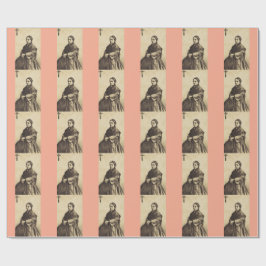 Papel De Regalo Arte fino de Santa Bernadette Soubirous