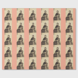 Papel De Regalo Arte fino de Santa Bernadette Soubirous