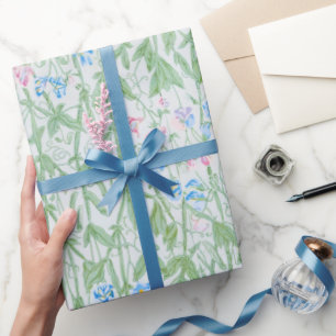 Papel De Regalo Arte Floral de Guisante Dulce de William Morris Pa