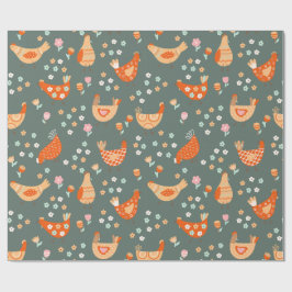 Papel De Regalo Arte folclórico de campo