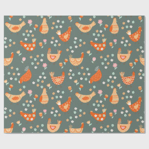 Papel De Regalo Arte folclórico de campo