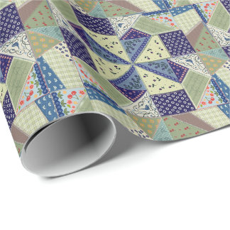 Papel De Regalo Arte Folclórico Polaco-Cobertor de Parche-Aspecto