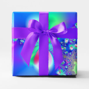 Papel De Regalo Arte fractal de danza de sílfide