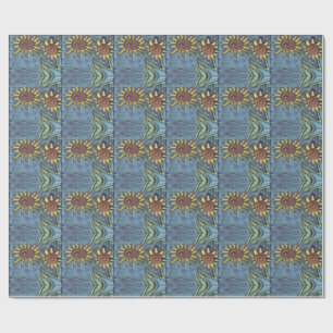 Papel De Regalo Arte infantil para CHOC - Girasoles por siempre