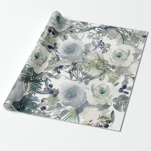 Papel De Regalo Arte Jardín de flores