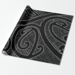 Papel De Regalo Arte maorí Bodas de lujo