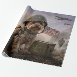 Papel De Regalo Arte militar de la Segunda Guerra Mundial del york