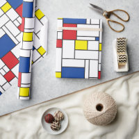 Arte Moderno De Stijl Geométrico Minimalista Mondr