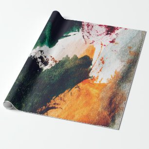 Papel De Regalo Arte moderno, pintura abstracta. Resumen de arte f