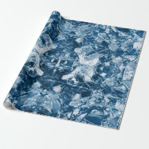 Arte nativo tribal Blanco oscuro Diseño azul oscur