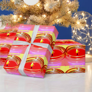 Papel De Regalo arte pop de caña de bola